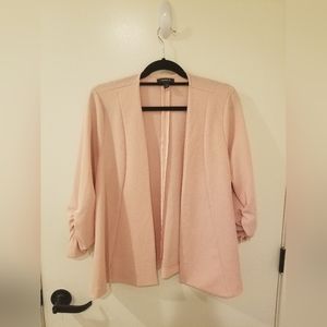 Torrid peach blazer